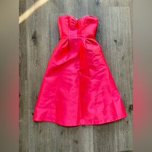 Kate Spade Strapless Pink Dress